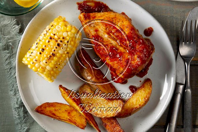 Applesauce Barbecue Chicken