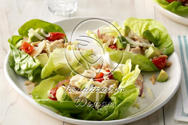 Deli Turkey Lettuce Wraps