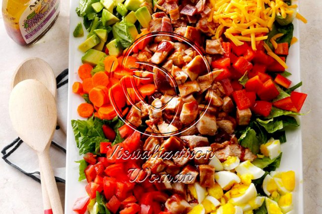 Barbecue Chicken Cobb Salad