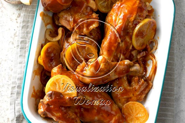 Tender Barbecued Chicken