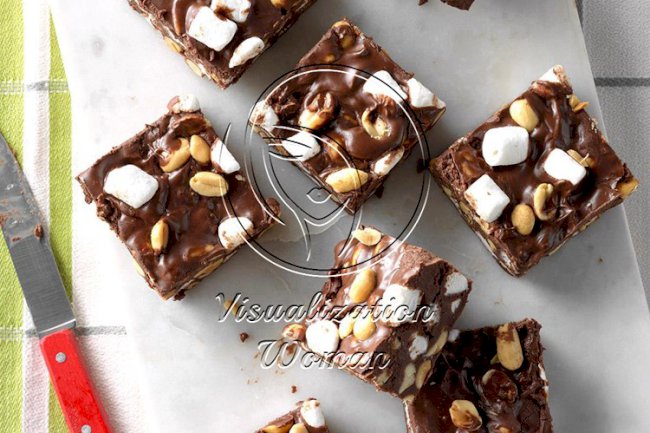 Nana’s Rocky Road Fudge