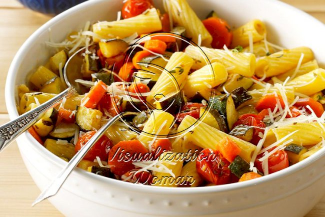 Balsamic Roasted Vegetable Primavera