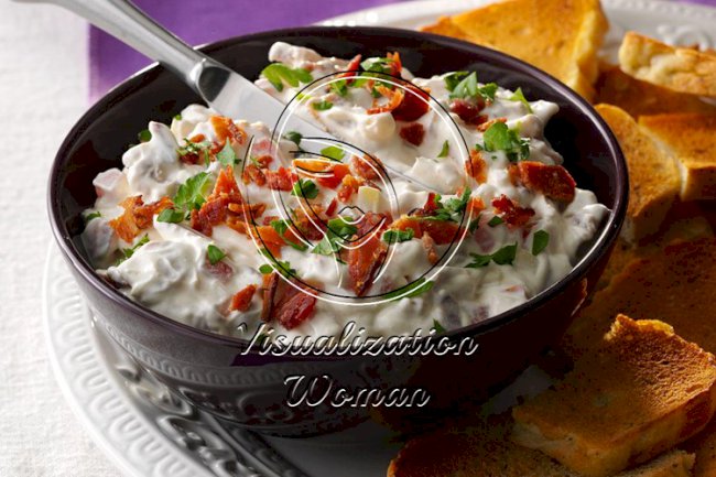 Tomato-Bacon Dip with Focaccia