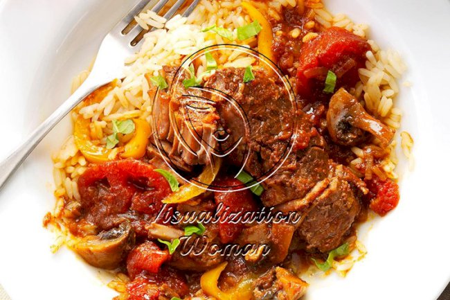 Tomato-Basil Steak