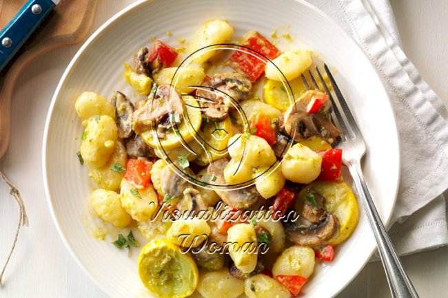 Garden Vegetable Gnocchi