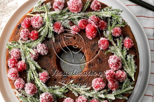 Festive Cranberry Cake