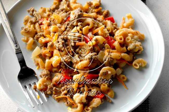 Country Bacon-Beef Mac and Cheese