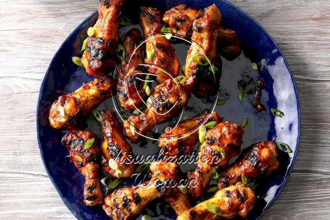 Grilled Glazed Drummies