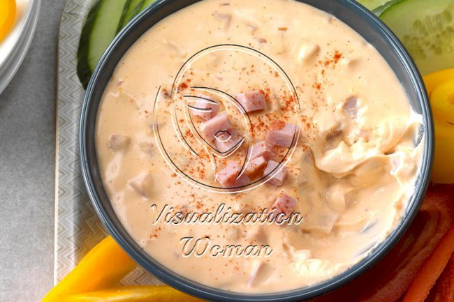 Chipotle Ham ‘n’ Cheese Dip
