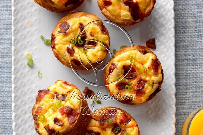 Bacon Quiche Tarts