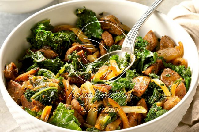 Kale and Fennel Skillet