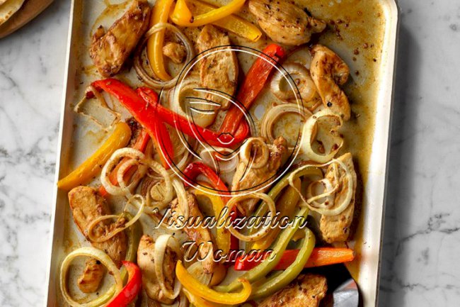 Chicken Veggie Fajitas