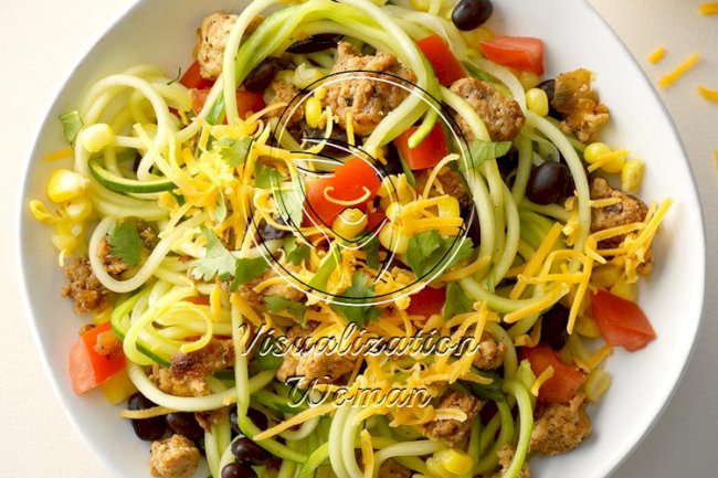 Zippy Turkey Zoodles