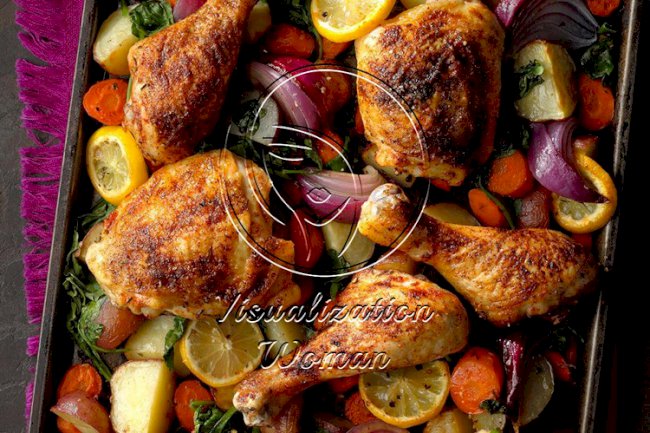 Garlicky Chicken Dinner
