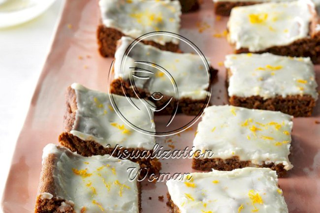 Glazed Ginger Bars