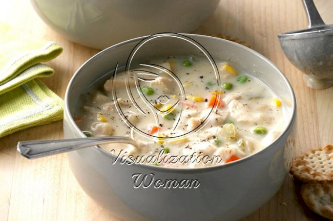 Chunky Creamy Chicken Soup