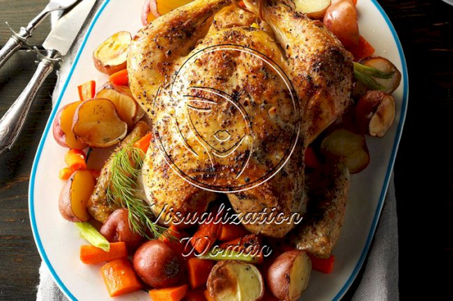 Citrus-Herb Roast Chicken