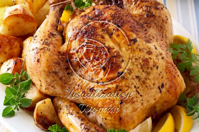 Greek Roasted Chicken and Potatoes