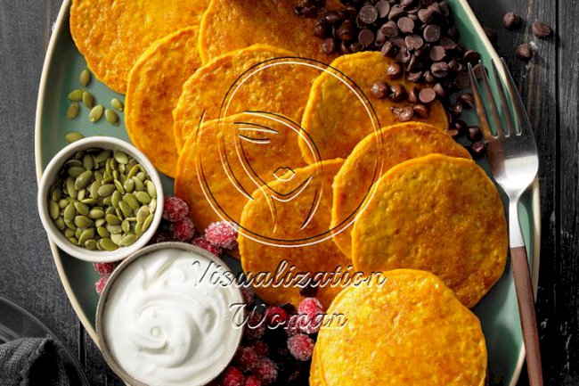Pumpkin and Oat Pancakes
