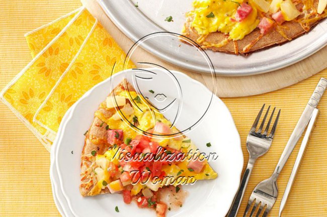 Hawaiian Breakfast Pizza