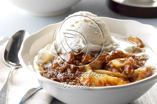 Apple Butterscotch Crisp