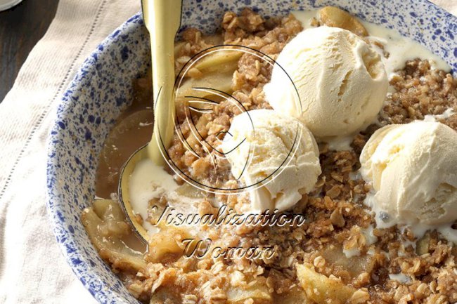 Healthy Apple Crisp