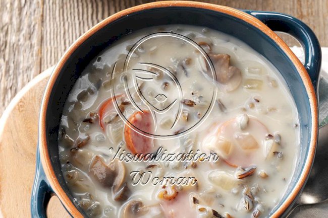 Wild Rice Mushroom Soup