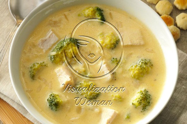 Broccoli-Chicken Rice Soup