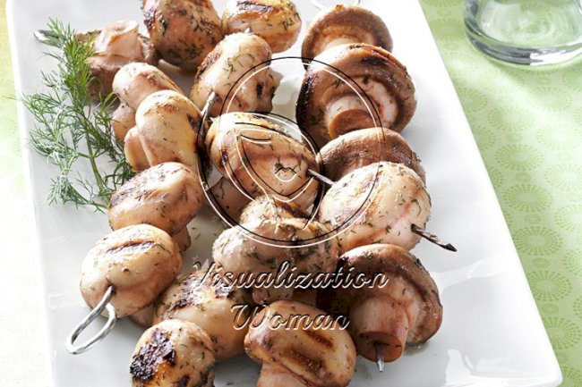 Contest-Winning Grilled Mushrooms