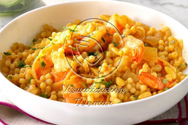 Quick Moroccan Shrimp Skillet