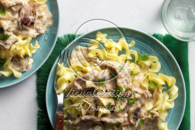 Makeover Beef Stroganoff