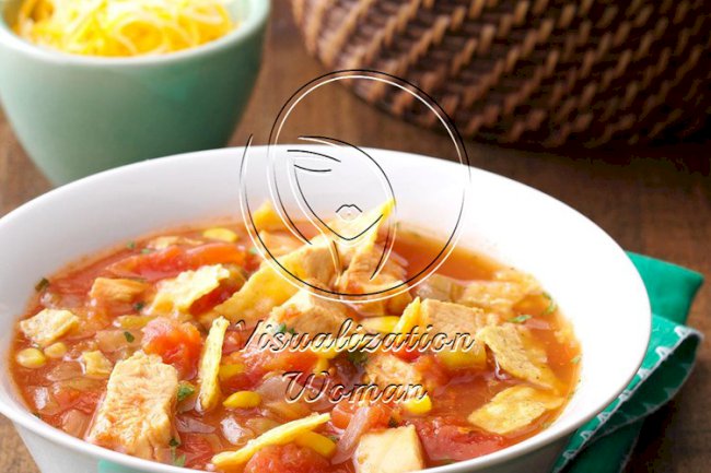 Southwestern Chicken Tortilla Soup