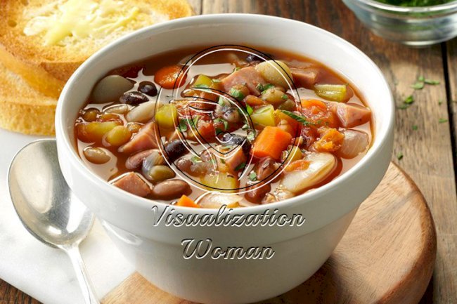 Pressure-Cooker Provencal Ham & Bean Soup