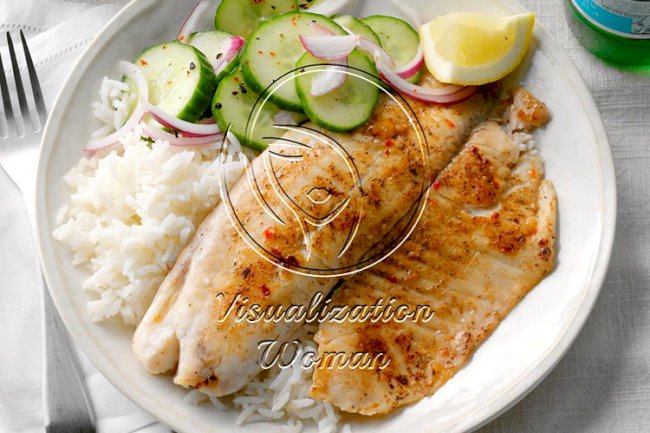 Tilapia with Jasmine Rice