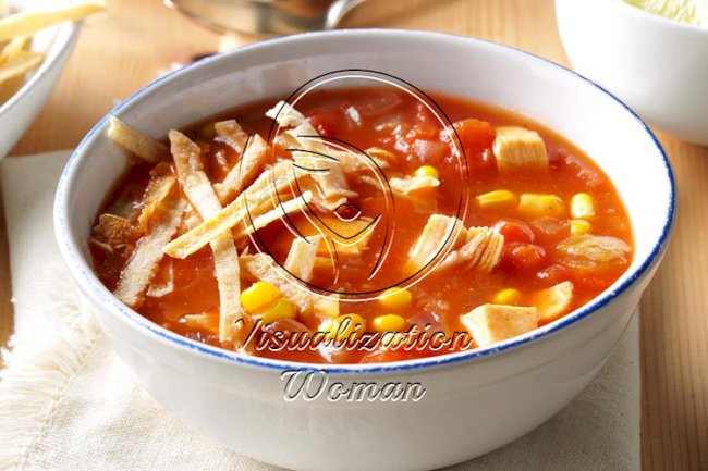 Spicy Chicken Tomato Soup
