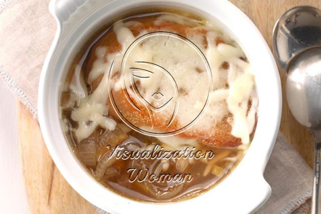 Four-Onion Soup