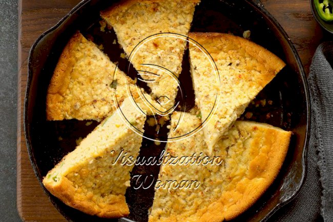 Ghost Pepper Popcorn Cornbread