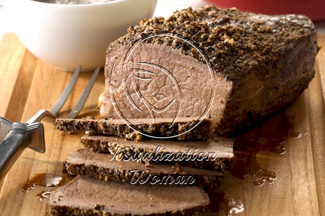 Sirloin Roast with Gravy