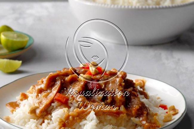 Sweet and Spicy Peanut Chicken