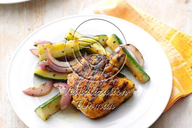 Spice-Rubbed Chicken Thighs