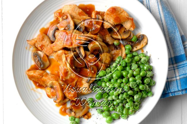 Tasty Turkey and Mushrooms