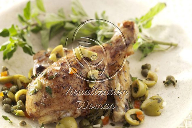 Oregano Olive Chicken