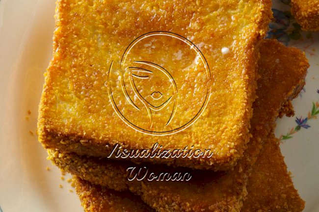 Cornflake-Coated Baked French Toast