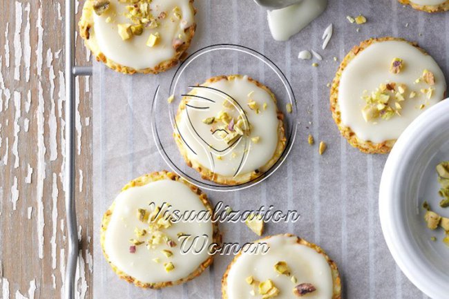 Orange Pistachio Cookies