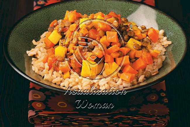 Lentil Sweet Potato Curry