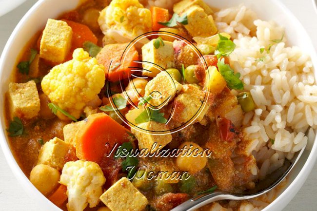 Cauliflower & Tofu Curry