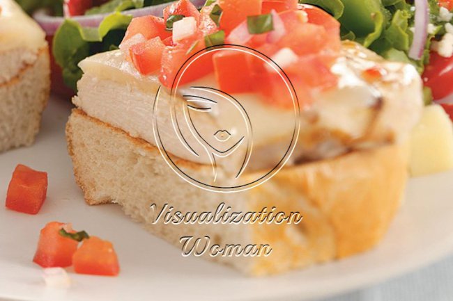 Chicken Bruschetta Sandwiches