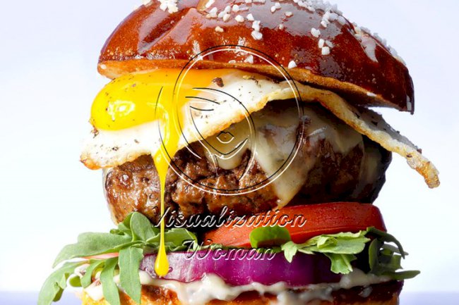 Gruyere and Egg Burgers