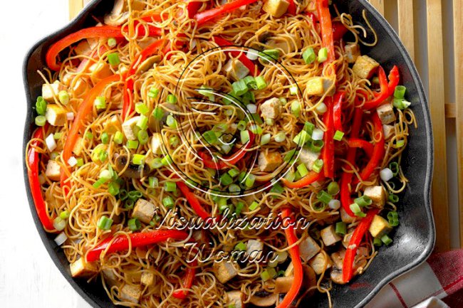 Tofu Chow Mein