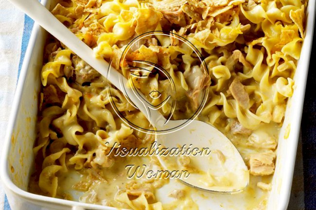 Southwest Tuna Noodle Bake